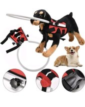 Adjustable Pet Anti-Collision Circle, Blind Dog Harness Vest Size Medium  - $19.34