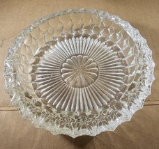 Vintage Glass ASHTRAY 7.5&quot; Wide 2&quot; Tall - £7.78 GBP