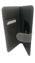 New Wallet Credit Card Holder Fold Purse Women Men Faux Leather 6&quot; Tall Slim - £6.39 GBP