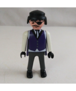 1990 Geobra Playmobil Western Cowboy 2.75&quot; Toy Figure - $16.65 CAD