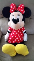 Minnie Mouse Jumbo Brand New Plush Stuffed Animal 24&quot; Japan Toreba Great Quality - $44.99