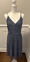 NEW Kaileigh Women&#39;s Jelena Faux Wrap Dress Navy Size Large NWT - $29.50