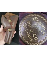 Vintage holster Brauer Bros. MFG Co. St Louis USA H6 SP38 GENUINE LEATHER - $605.34 MXN