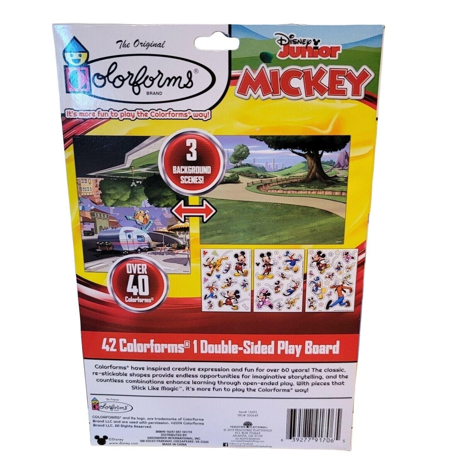 Colorforms Mickey Mouse Sticker Story and 50 similar items