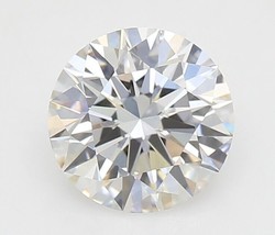 1.04 Ct Round Cut IGI Certified Lab Grown CVD Diamond G Color VVS2 Clari... - $420.00