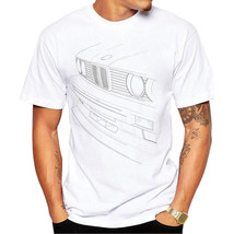 BMW M3 E30 grille white t-shirt - £7.34 GBP+