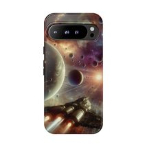 Space Art Tough Cases, Spaceship Traveling Protection for iPhone Galaxy ... - $524.68 MXN