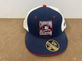 NEW ERA FITTED HAT Boston Red Sox 7 1/4 Cooperstown Collection 59/50 baseball EX - £3.92 GBP