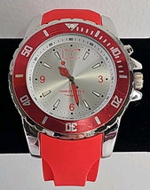 32West Styl&#39;z Men&#39;s Watch RED Color Strap &amp; Bezel New DC on dial = Dade ... - $26.17