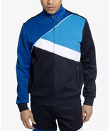 Sean John Men&#39;s Color Blocked Track Jacket in Night Sky-Size Large - $49.99