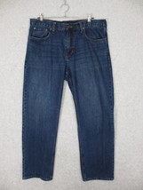 Old Navy Men&#39;s Jeans Straight Leg Regular Fit Dark Wash Size 36 x 30 - £20.28 GBP