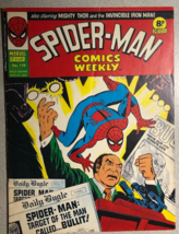 SPIDER-MAN COMICS WEEKLY #119 (1975) Marvel Comics UK VG+/FINE- - $19.79