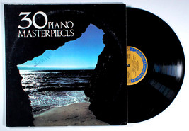 30 Piano Masterpieces (1971) Vinyl LP • Classical, Handel, Chopin, Liszt, Bach  - £11.68 GBP