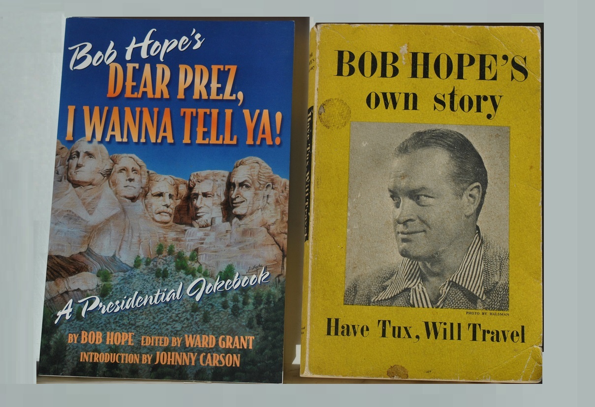 BOB HOPE SIGNED AUTOGRAPHED BOOKS (2) w/COA - £195.12 GBP