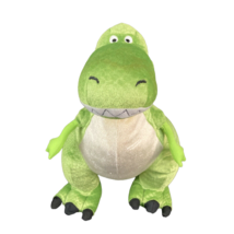 Toy Story Rex 13 inch Green Plush Authentic Disney Store Plush Woody Buzz  - £12.64 GBP