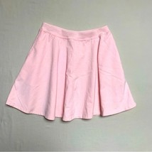 Vintage ESPRIT Pink Circle Skater Skirt Girl’s Summer Pockets Flare Barb... - $11.88