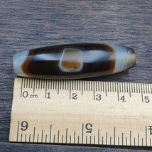Antique Yemeni Collectible Agate Bead Natural eyes Pattern Banded Agate -47 - $48.50