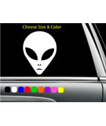 ALIEN ET HEAD Vinyl Decal Window Laptop Car Sticker CHOOSE SIZE COLOR - $3.46+