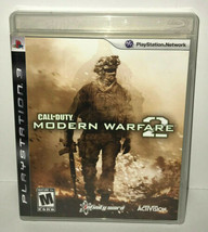 Call of Duty Modern Warfare 2 PS3  Videogame Complete Sony Playstation 3 COD - $9.89