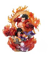 One Piece Action Figure Monkey D. Luffy Gear 4 x Kid Luffy 24cm Anime  - $1,565.57 MXN
