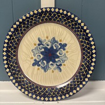 Williams-Sonoma Sicily Ceramic Dinner Plates 11 1/4&quot; Lots Of CRAZING - $12.86