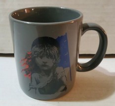 Les Miserable Broadway Musical Coffee Mug Tea Cup Gray Vintage 1986 Cose... - $14.90