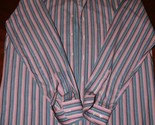 Large (L) Malatesta Dress shirt 39 &amp; 15 1/2 Cotton Classic Fit - $41.53