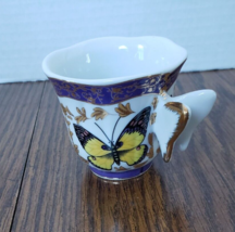 Vintage Formalites By Baum Brothers Butterfly Cup and Saucer Set - £7.90 GBP