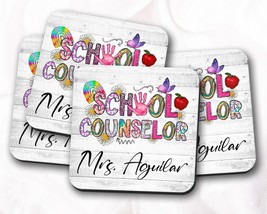 Personalized School Counselor Gift, Counselor Coaster, Guidance Counselo... - £3.92 GBP