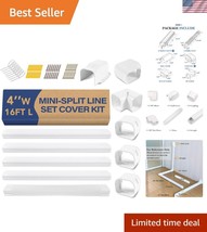 16.5Ft Heavy-Duty PVC Line Cover for Mini Split &amp; Central AC - Compatibl... - $98.99