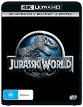 Jurassic World 4K UHD Blu-ray / Blu-ray | Chris Pratt | Region Free - £21.17 GBP