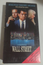 Wall Street VHS 1996 Michael Douglas Charlie Sheen Daryl Hannah - £1.98 GBP