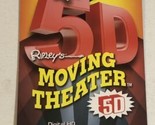 Ripley’s Moving Theater 5D Brochure Gatlinburg Tennessee BRO14 - $4.94