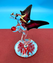 Glass Baron Magic Dragon Figurine Accented Genuine Crystal - $29.99
