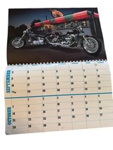 Harley-Davidson Calendar Showcase 1979 Vintage Calendar 17&quot;X 11&quot; motorcycle - $19.79