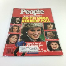 People Magazine: Sept 19 1988 Our 10th Annual Reader&#39;s Poll - £9.05 GBP