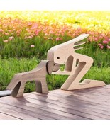 Handcrafted Wooden Girl and Cat Puzzle - Unique Home Decor &amp; Gift - $22.99