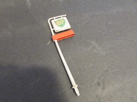 Vtg BP Gasoline Station Sign for toy Dinky Matchbox Vinyl 4.5&quot;  PR - $51.97 MXN