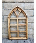 30&quot; H, Corinito Farmhouse Arch Wood, Cathedral Window, Primitive, Shabby... - $69.14 CAD