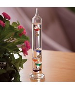 Galileo Desktop Thermometer Colorful Temperature Gauge Home Weather 9&quot; Tall - $27.29 CAD