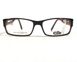 City Eyewear DC 16 COL.10 Gafas Monturas Marrón Negro Rectangular 55-17-140 - $27.68
