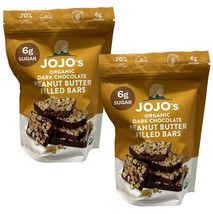 JoJo’s Organic Dark Chocolate Peanut Butter Filled Bar 15.6 Oz - £34.24 GBP