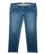 Carhartt Blaine Jeans Womens 22W Plus Blue Regular Fit Stretch Rugged Fl... - £31.07 GBP