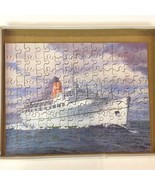 VICTORY Wooden JIG-SAW PUZZLE of the Canadian Pacific Liner Empress Of B... - £69.29 GBP