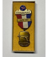 1961, U.S. ARMY PACIFIC, USARPAC, RAPID FIRE, MARKSMANSHIP MEDAL, BLACKI... - $15.00