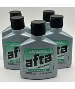 5x-Afta Original NOS After Shave Lotion With Skin Conditioner By Mennen ... - $25.73
