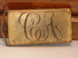 Pre-Owned Vintage Small C A Initials Belt Buckle - £9.31 GBP