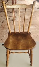 Vintage Wood Cochrane Furniture Bay Colony Sitting Chair Spindle Back Ki... - $54.99