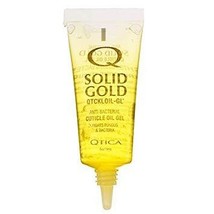 Qtica Solid Gold Anti-Bacterial Cuticle Oil Gel 1.7 oz - £20.70 GBP