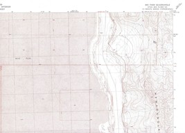 Big Pass Quadrangle Utah 1983 USGS Topo Map 7.5 Minute Topographic - £18.79 GBP